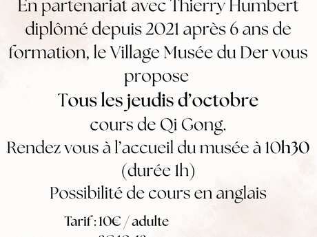 Cours de Qi-Gong