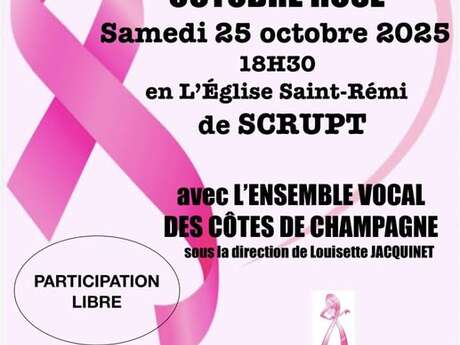 Concert avec l'Ensemble Vocal des Côtes de Champagne