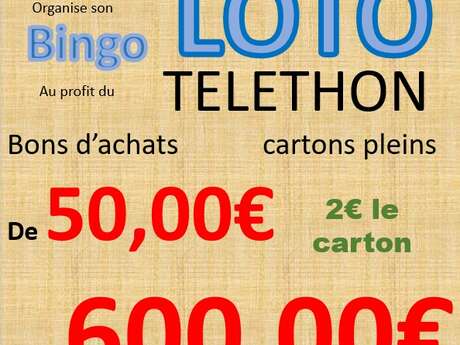 Loto au profit du Téléthon