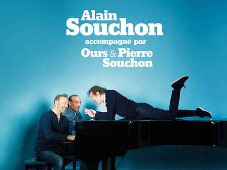 Alain Souchon accompagné par Ours et Pierre Souchon