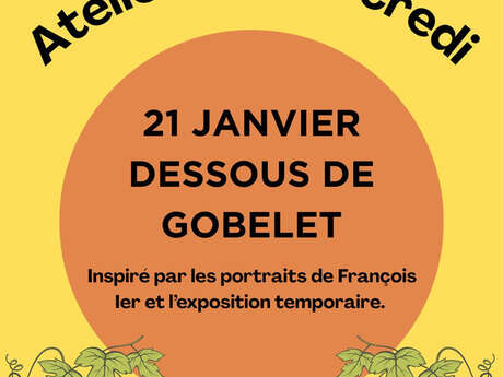 Atelier du mercredi : dessous de gobelet