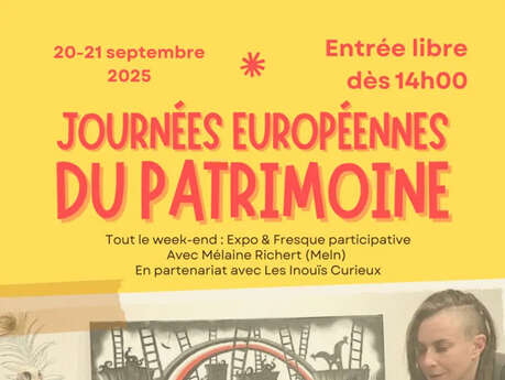 Journées du Patrimoine : Découvrez une exposition d’art brut et créez une fresque