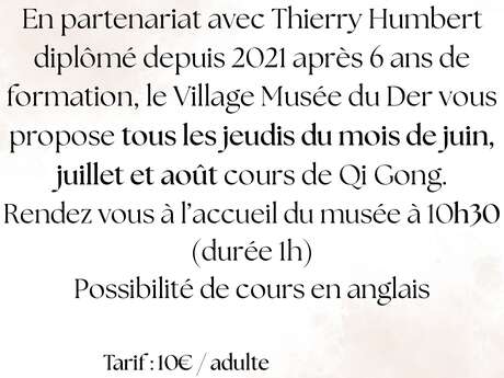 Cours de Qi-Gong