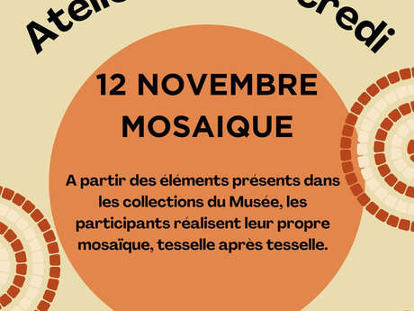 Atelier du Mercredi : mosaïque