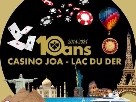 Anniversaire des 10 ans du casino JOA du Lac du Der