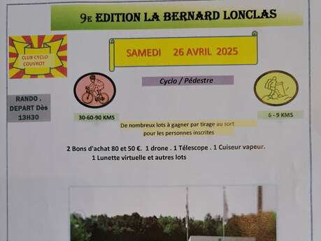 Randonnée "La Bernard Lonclas" du club Cyclo Couvrot