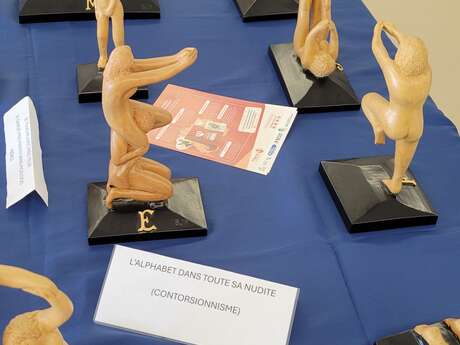 Exposition sculptures "Atelier d'art Jp Surugue"