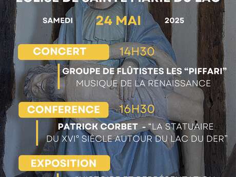 Conférence : "La statuaire du XVIe siècle autour du Lac du Der"