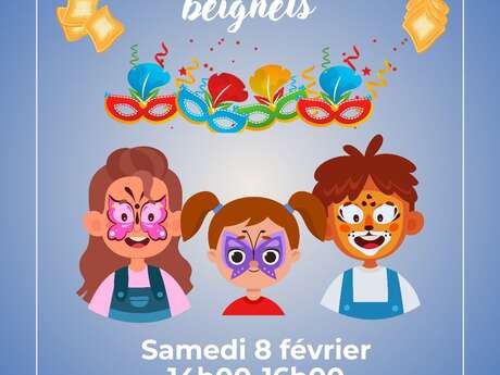 Atelier :  Carnaval, Masques et Beignets