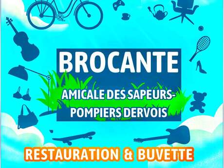 Brocante de l'Amicale des Sapeurs Pompiers Dervois