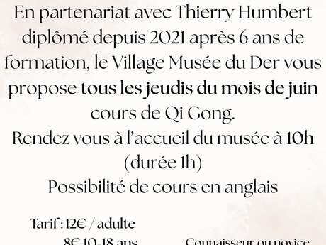 Cours de Qi-Gong