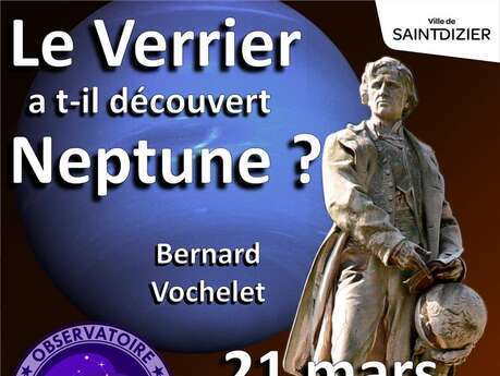 Conférence : le Verrier a-t-il découvert Neptune ?