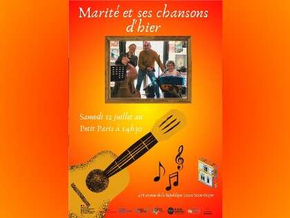 Concert : Marité et ses chansons d'hier