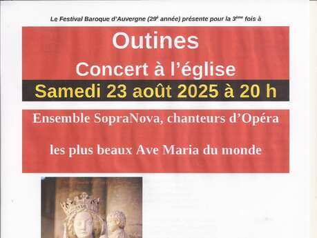 CONCERT "Les plus beaux AVE MARIA du Monde"