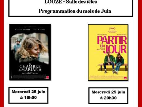 Cinéma itinérant : à l'affiche "La Chambre de Mariana" & "Partir un Jour"