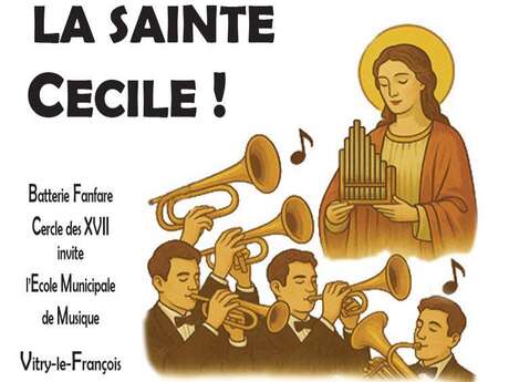 Fétons ensemble la Sainte Cécile avec l’Union Musicale du Cercle des XVII