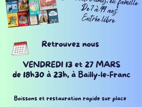 Soirée jeux !