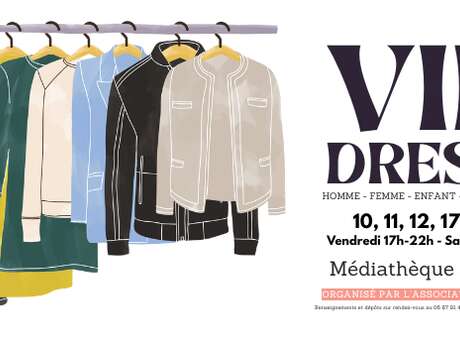 Vide-Dressing en dépôt-vente