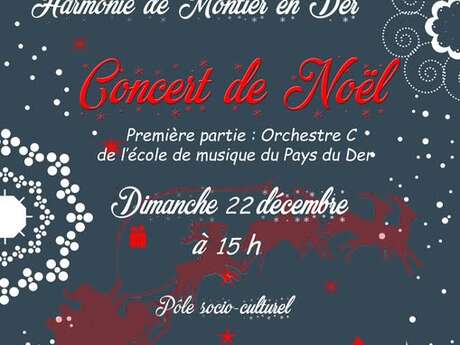 Concert de Noël de l'Harmonie de Montier-en-Der