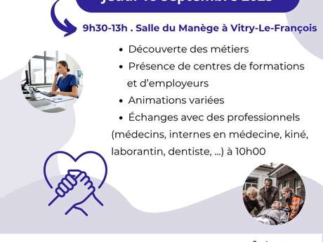 Forum des métiers de la santé, du social et du médico-social