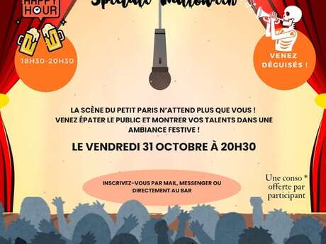 Scène ouverte "Spécial Halloween"