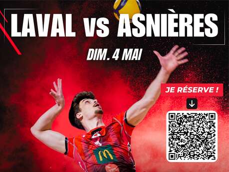 Laval vs Asnières - Match de Volley Ball