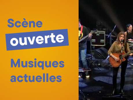 Scène ouverte département musiques actuelles