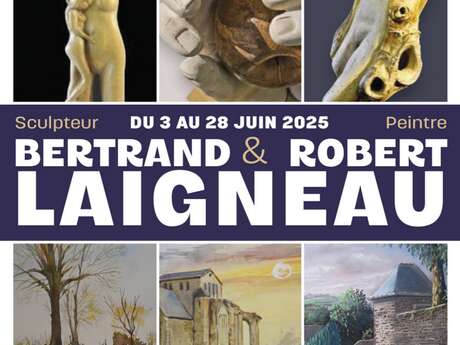 Exposition Bertrand et Robert Laigneau
