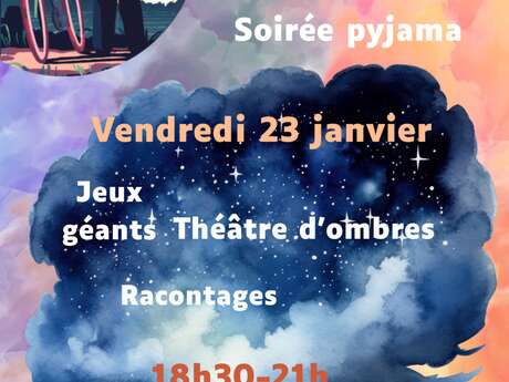 Nuit de la lecture : soirée pyjama à la médiathèque