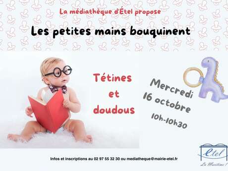 Les petites mains bouquinent