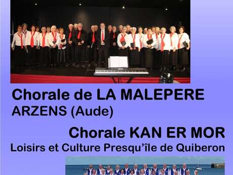 Concert de chorales en l'église de St Pierre