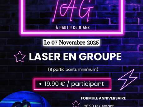Soirée laser tag chez Alrékids
