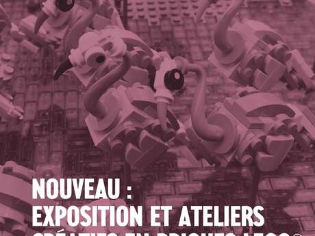 Exposition et ateliers de création en briques LEGO® à Branféré