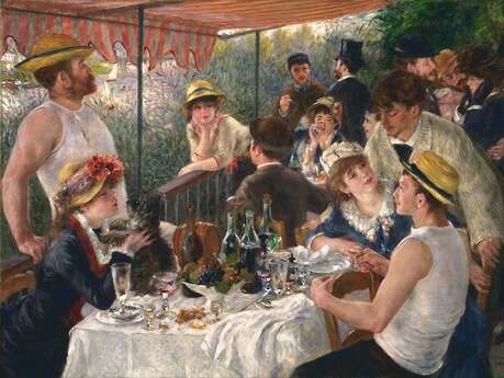 Micro-folie : puzzle collectif - Le Déjeuner des canotiers