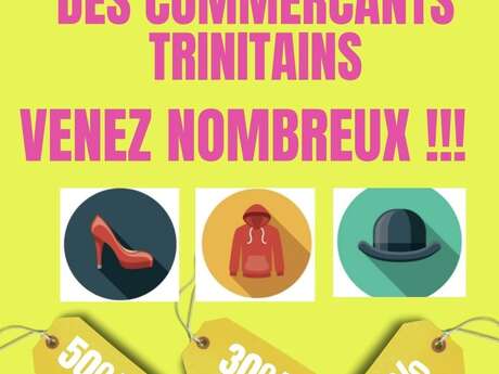 Le jour fou des commerçants trinitains