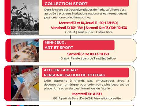 Micro-Folie : agenda de Juin