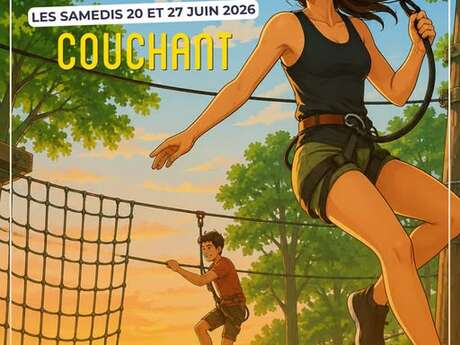 Accro’Couchants à Forêt Adrénaline Carnac