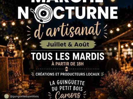 Marché nocturne d'artisanat