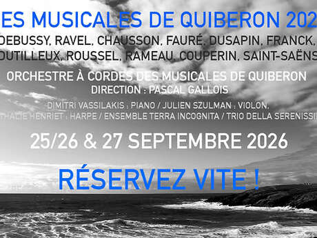 Festival "Les Musicales de Quiberon "