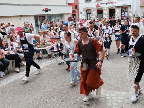 Course de filles et de garçons de café du Pays de Ploërmel