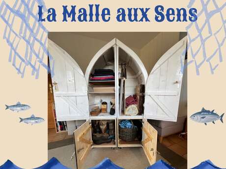 La malle aux sens au Musée des Thoniers