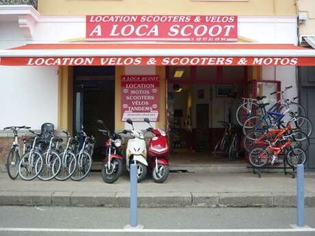 A Loca scoot et vélos