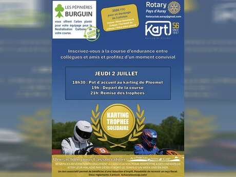 Karting trophée solidaire