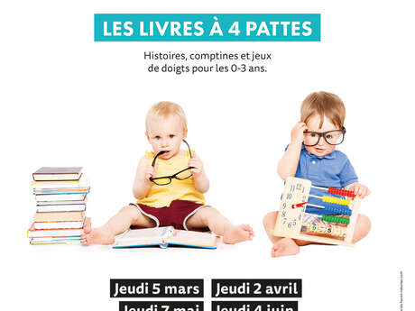 Les livres à 4 pattes