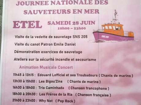 Journée Nationale des sauveteurs en mer