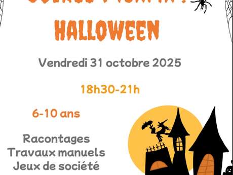Halloween : Soirée pyjama à la médiathèque
