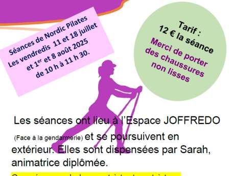 Séances de Nordic pilates