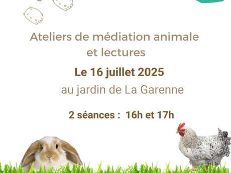 Ateliers de médiation animale et lectures