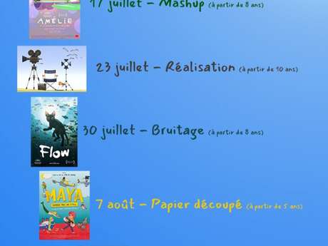 Ateliers enfants au cinéma La Rivière