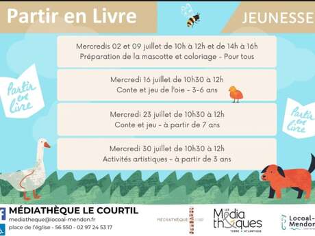 Partir en livre - atelier jeunesse